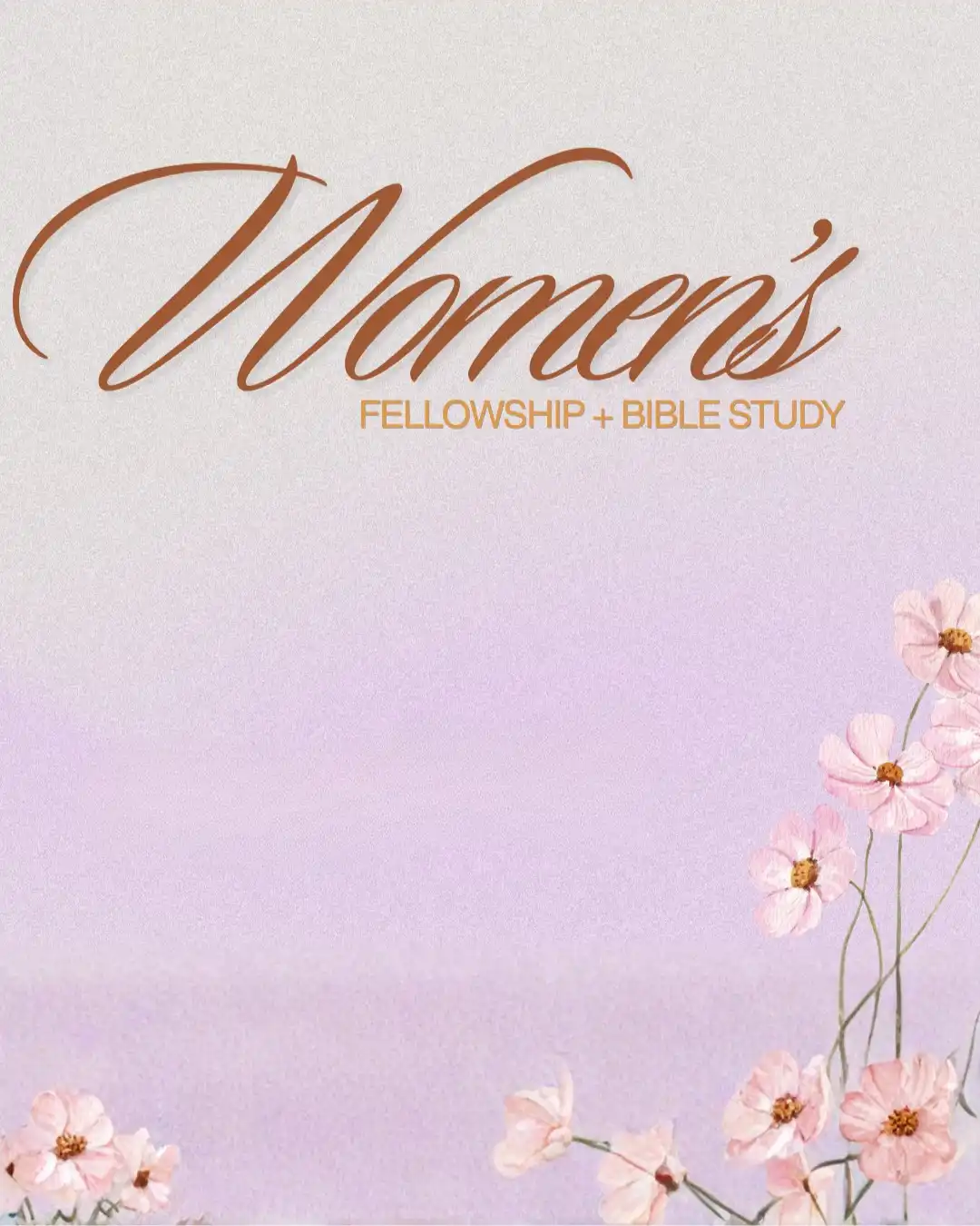 Women's Fellowship and Bible Study